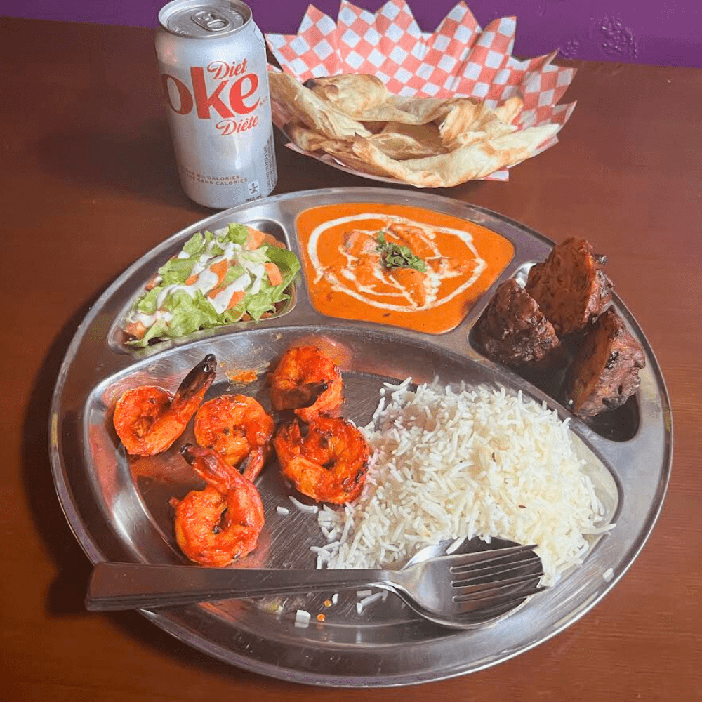 Tandoori Shrimp Combo
